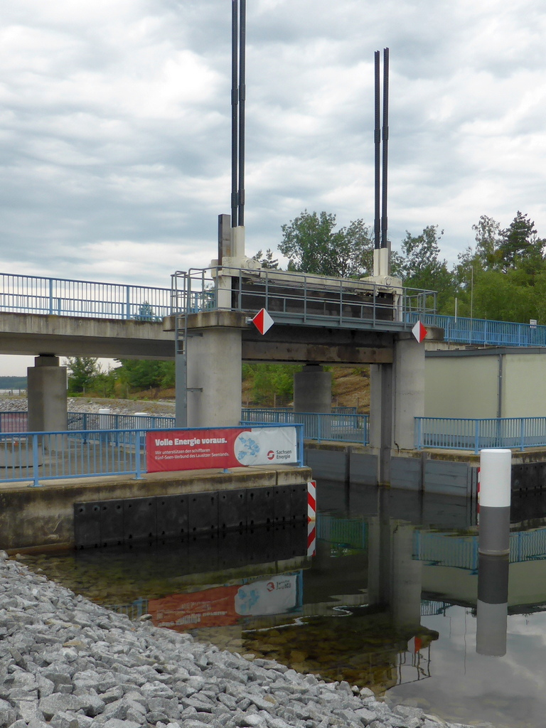Kombibauwerk im Sornoer Kanal.
